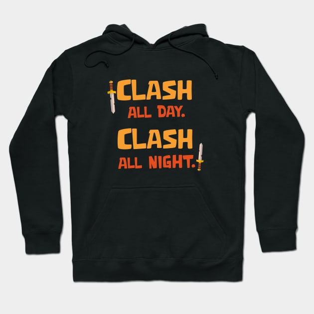 Clash All day Hoodie by Marshallpro